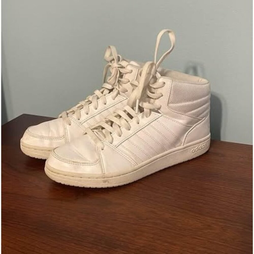 Adidas‎ Hoops Mid White Sneakers size 7